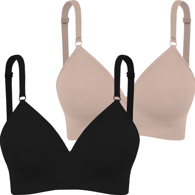 Kit 2 Sutiãs Trifil Daily Reforçado Com Bojo Soutien Sem Aro Kit 2 Sutiãs Trifil Daily Reforçado Com Bojo Soutien Sem Aro