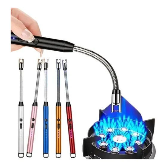 Encendedor Electrónico Flexible Arco Plasma Recargable Usb-c
