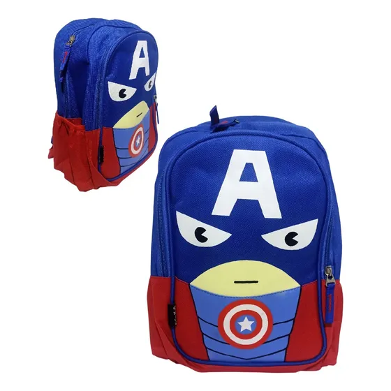 Bolso Morral Capitan America Para Niños