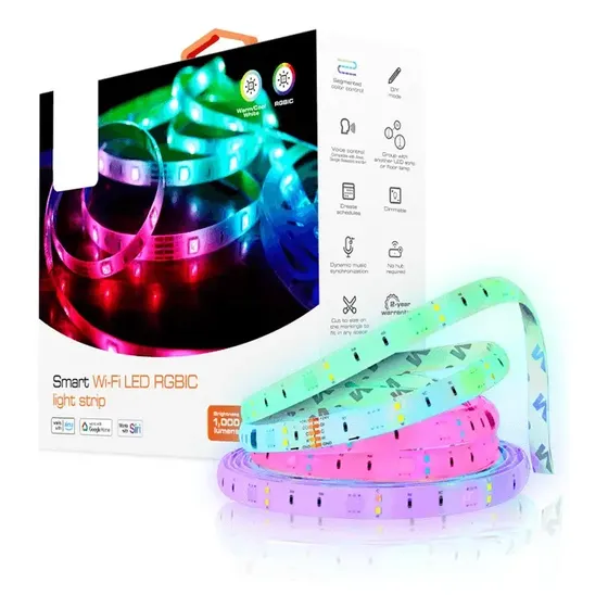 Tira Led Inteligente Nexxt Rgbic Nhb-s613 Luz RGB | Cuotas sin interés