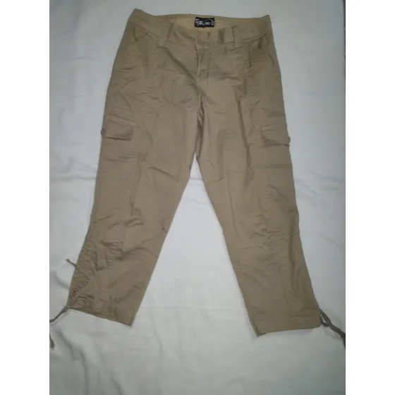Pantalón  Niñas Adolescentes O Damas Beige Talla 5/6