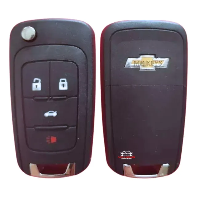Llave Con Chip Control Chevrolet Sonic Equinox Trax Malibu..