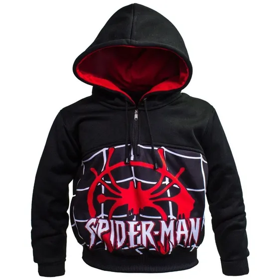 Sueter Con Cierre De Spiderman (miles De Morales)