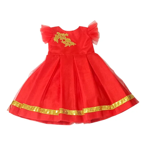Vestido De Fiesta Para Niñas Cortejo, Bautizo Y Pajecitas