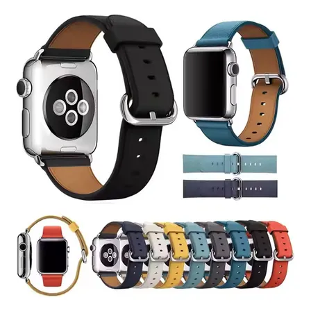 Correa Cuero Compatible Iwatch Apple Watch 42/44/45mm