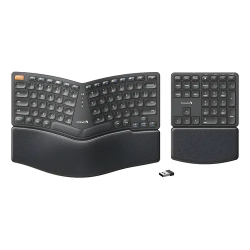 Teclado Mecânico Sem Fio Nocfree Lite Split Rgb + Foam