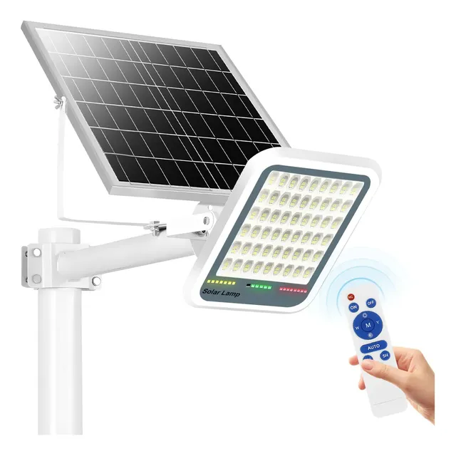 Lámpara Led Solar Luminaria Suburbana Alumbrado Publico 300w