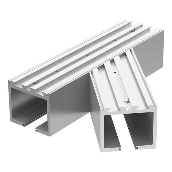 Samiii Perfil Aluminio T 1350 Derecho Sistema Plegadizo