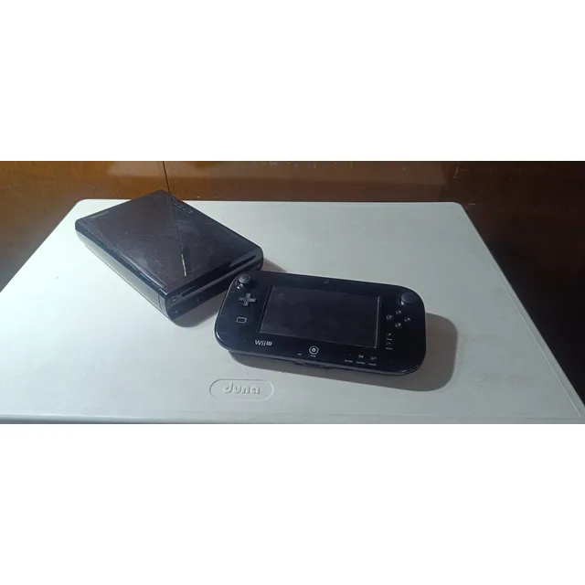 Nintendo Wii U 32 Gb Lleno De Juegos Negro
