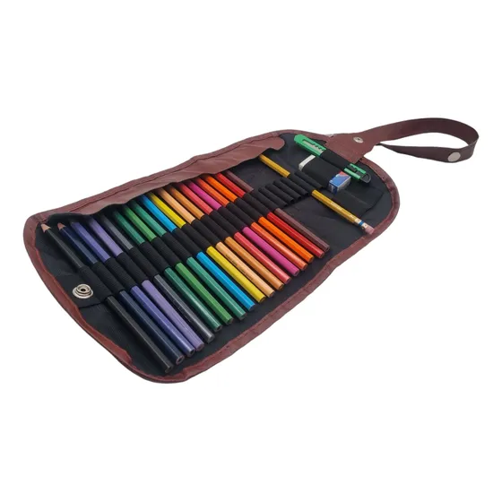 Pack De Dibujo + Estuche Enrollable