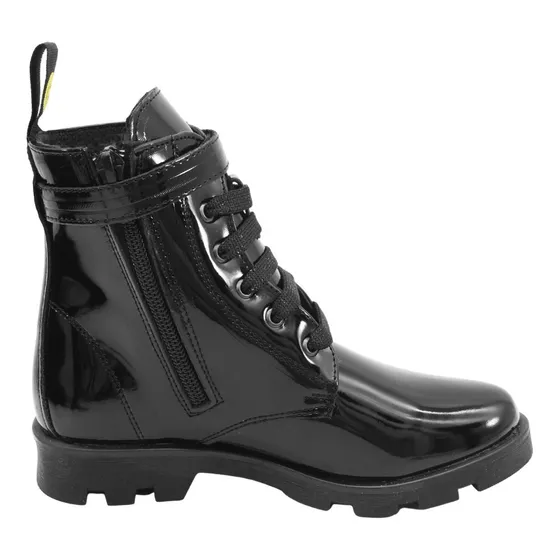 Bota Dama Niña/dama Dogi Negro Charol 18-26 Super Comodas