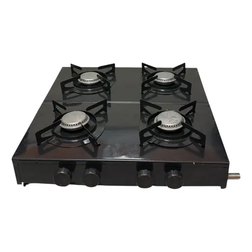 Fogão 4 Bocas Cooktop Preto