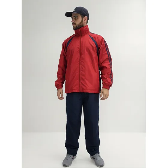 Conjunto Agasalho Masculino Tactel Calça E Jaqueta Forrado
