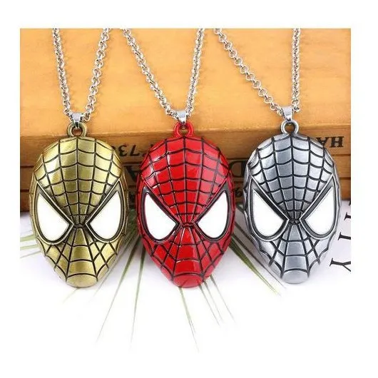 Collar Iron Man Spiderman Ironman Vengadores Heroe Potter