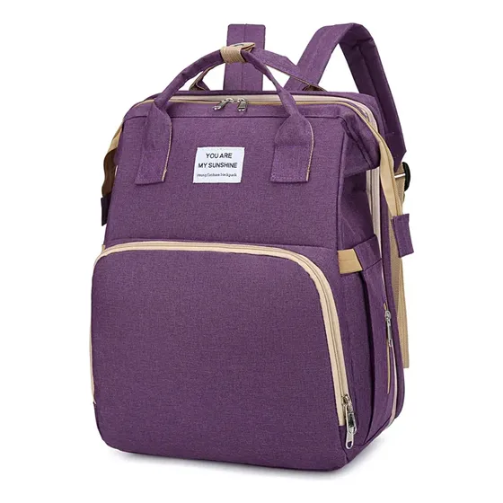 Bolso Tipo Pañalera Cambiador Morral Viaje Cuna