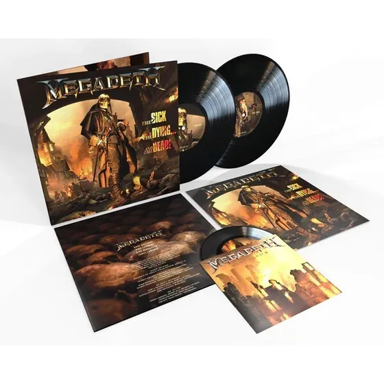 Megadeth The Sick The Dying And The Dead 2 Lp Vinyl + 7 Dxl