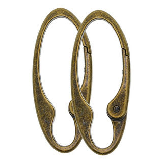 2 Piezas Bronce Aleación Vintage Ovalada Puerta De Empuje 2 Piezas Bronce Aleación Vintage Ovalada Puerta De Empuje
