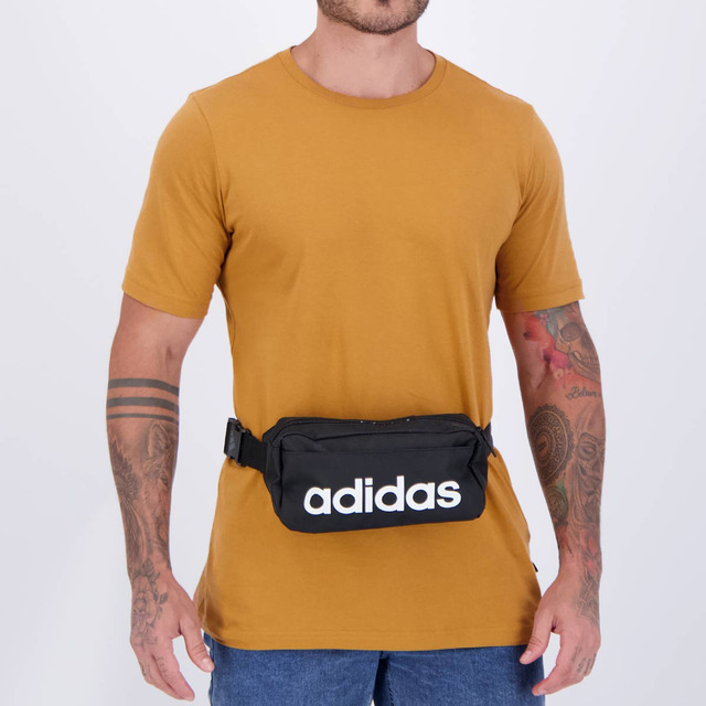 Pochete adidas Linear Preta Pochete adidas Linear Preta