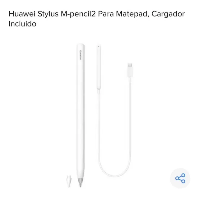 Huawei Stylus M Pencil 2 Con Cargador Para Matepad
