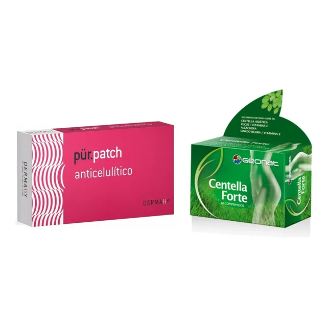 Parche Dieta Adelgazar Metabolismo Celulitis X 28 + Pastilla
