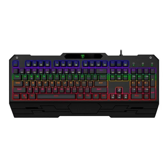 Teclado Gamer Mecânico T-dagger Rgb Switch Blue T-tgk301-bl