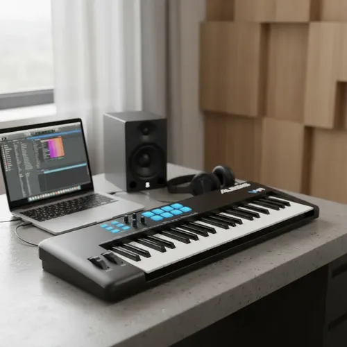 Controlador de teclado Midi sem fio M-vave SMK-37-Elite | MercadoLivre