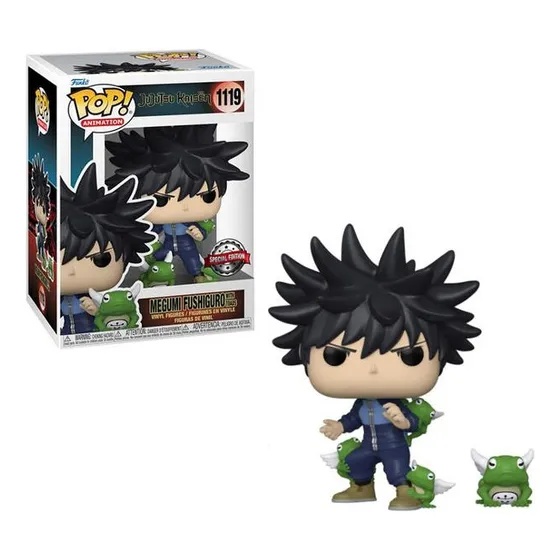 Funko Pop Jujutsu Kaisen Megumi Fushiguro With Toads (1119)
