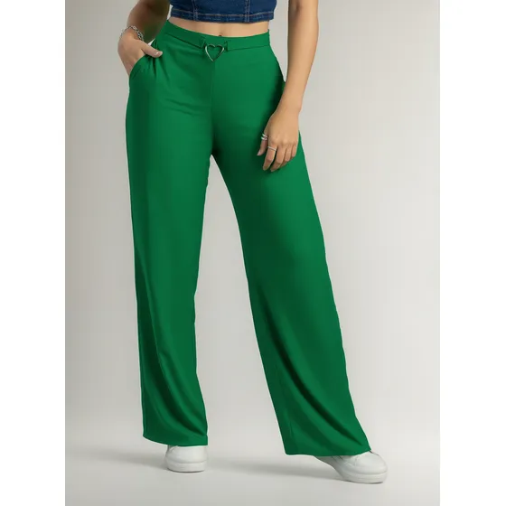 Pantalón Mujer Verde Atypical 104226