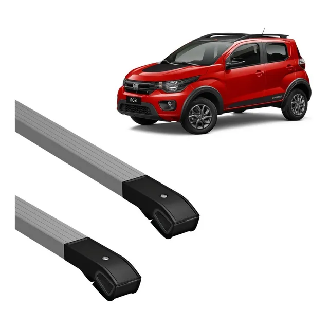 Barras De Techo Fiat Mobi Trekking 2021+ C/longitudinales