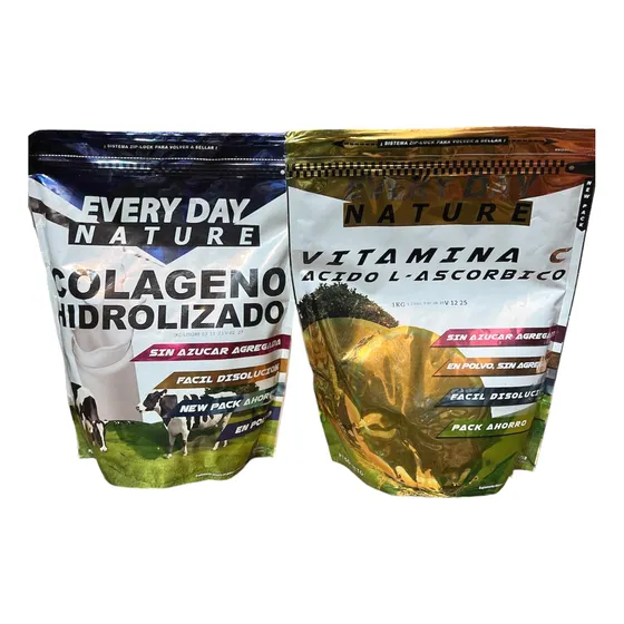 Colageno Hidrolizado 1 Kg + Vitamina C 1 Kg