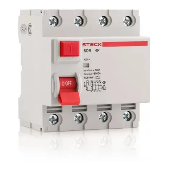 Interruptor Diferencial 4 X 25amp 30ma Steck
