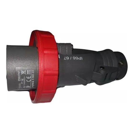 Clavija Hypra Legrand 16a, 460v, 3p+t 11h 658101 Ip66/67