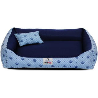 Cama Pet Para Cachorro G 2 Pçs 70x60 100% Lavável Com Zíper Cama Pet Para Cachorro G 2 Pçs 70x60 100% Lavável Com Zíper