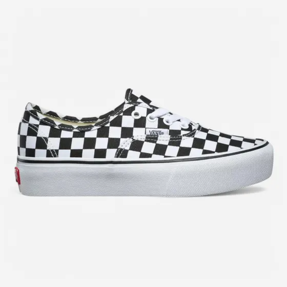 Zapatillas Vans Authentic Platforma Mujer Cuadros