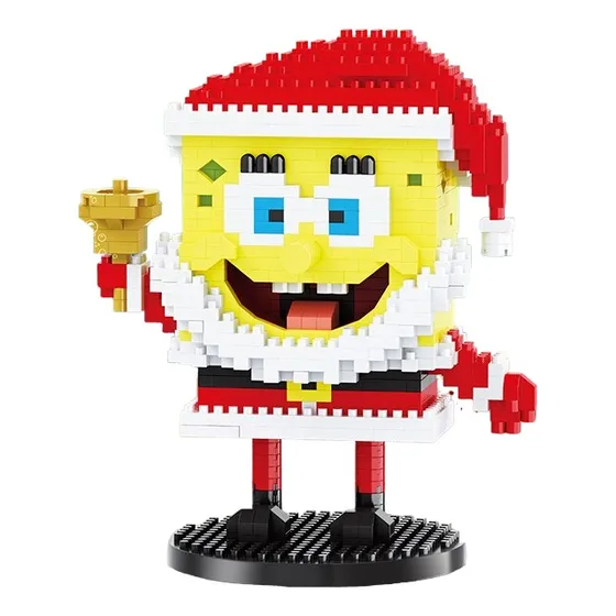 Bob Esponja Puzzle Micro Particulas Lego Coleccionable