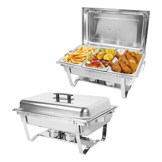 Servidores De Estufa De Buffet Plegables Con 3 Insertos Servidores De Estufa De Buffet Plegables Con 3 Insertos