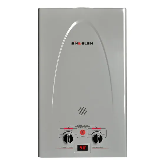 Calefont Sindelen Gas Licuado 10 Litros Cfn-10glsi Color Blanco Tipo de gas GLP | MercadoLibre