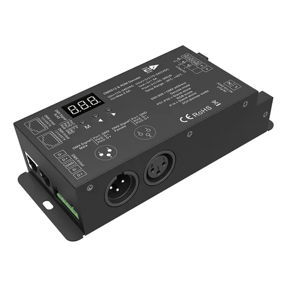 Controlador Dmx Tiras Mangueras Led Rgb - 3ch 110v-240v