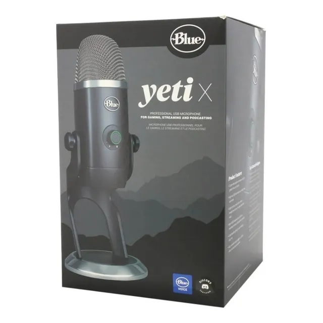 Microfono Blue Yeti X Professional Condenser Usb- Boleta