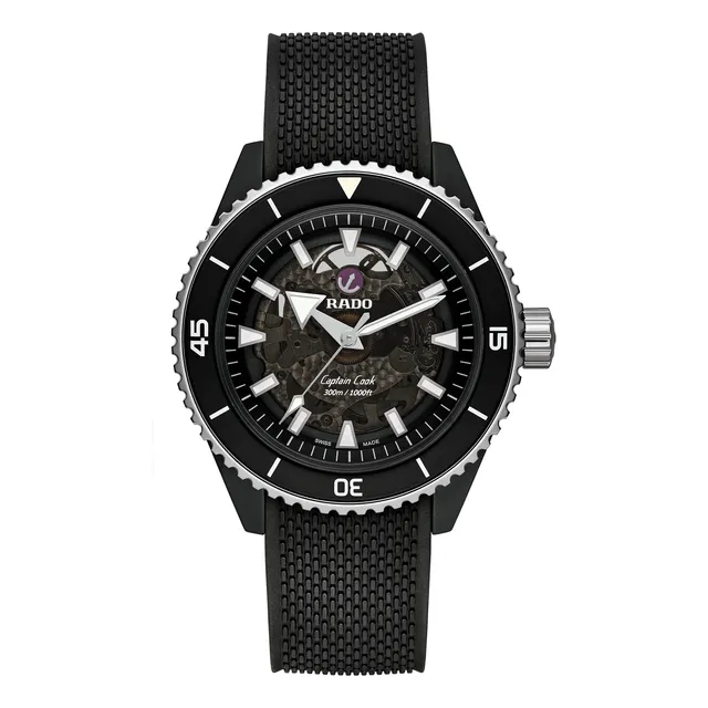 Rado Capitán Cocina Alta Tecnología Cerámica Negro, Y3fbf