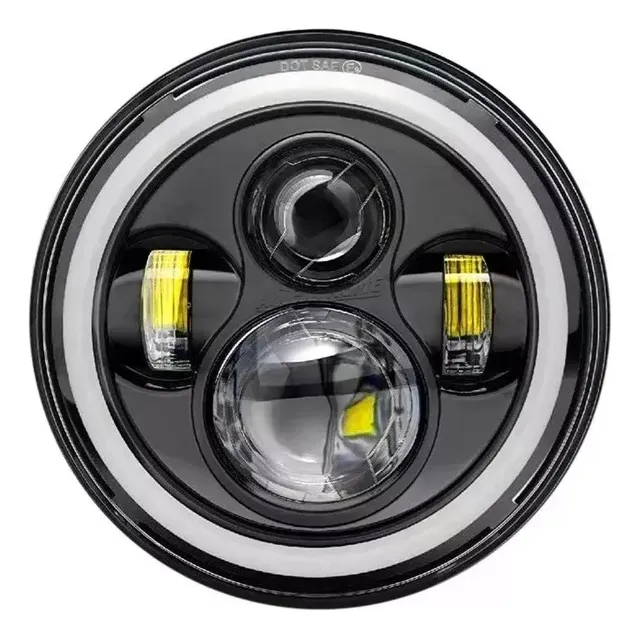 Optica Led Con Ojo De Angel/ Jeep/f100/moto 7 