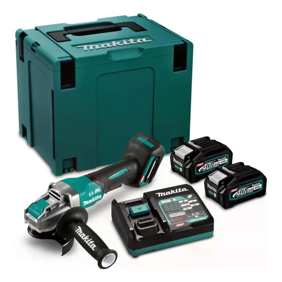 Esmeril Angular 4-1/2  Makita Ga046gm202 X-lock 40v Xgt 8.5
