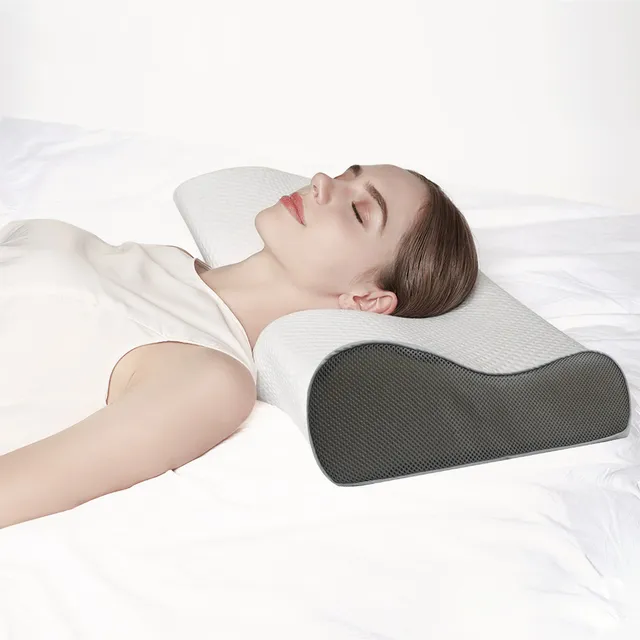 Esright Almohada Ortopédica Cervical De Memory Foam