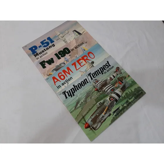 4 Revistas Tecnicas De Aviones, Wwii