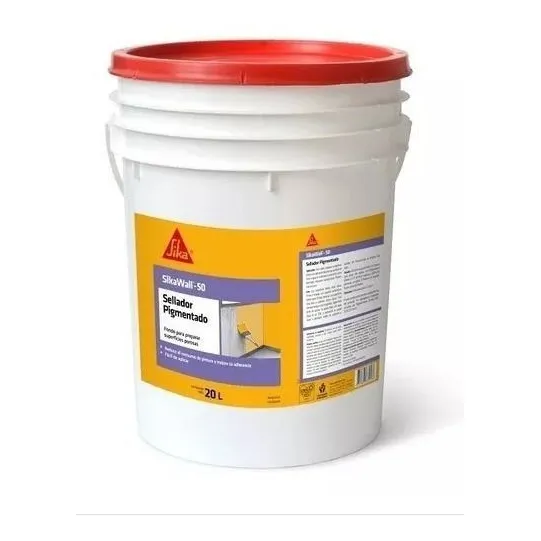 Sellador Pigmentado Sika Wall50 20lt - Ynter Industrial 