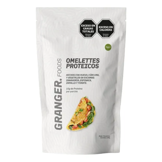 Granger Foods Omelettes Proteicos Sabor Albahaca 245g