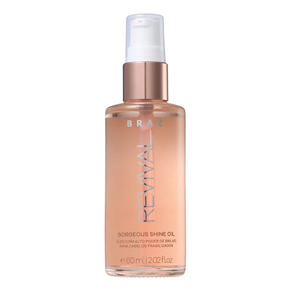 Brae Revival Gorgeous Shine Oil Oleo Capilar 60ml Brae Revival Gorgeous Shine Oil Oleo Capilar 60ml