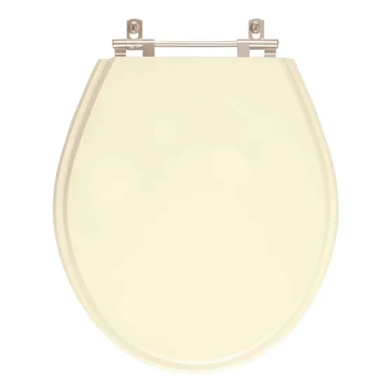 Tampa De Vaso Carina Bone Bege Claro Para Vaso Ideal Standard
