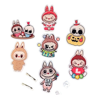 Broche Insignia Plastico Prendedor Labubu Insignia Broche Insignia Plastico Prendedor Labubu Insignia