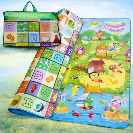 Tapete Tatame Gigante Infantil Térmico Dupla Face 200x180 Gr